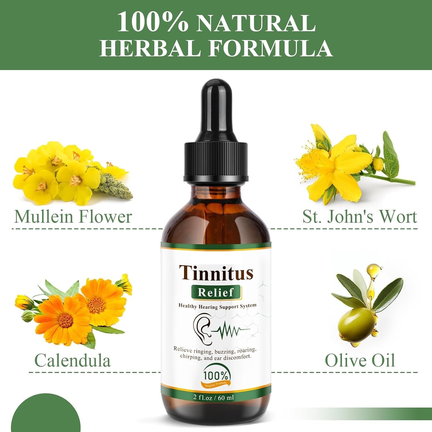 Tinnitus Relief Drops (کان کےتمام مسائل کےلیے)